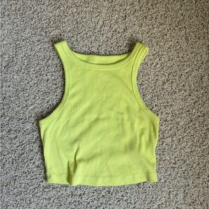 Neon Yellow Wild Fable Tank